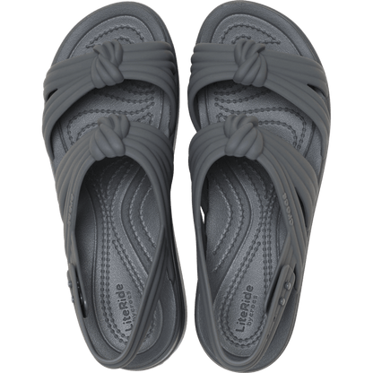 Brooklyn Knot Low Wedge - Crocs