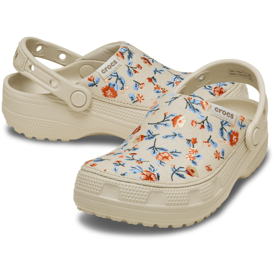 Classic Crafted Floral Clog - Crocs