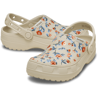Classic Crafted Floral Clog - Crocs