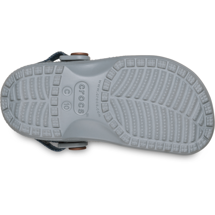Toddler Classic Denim Adjustable Backstrap Clog - Crocs