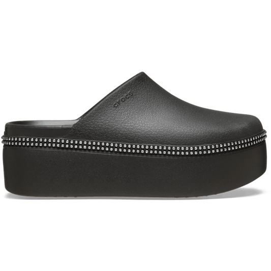 Dylan Platform Diamante Clog - Crocs