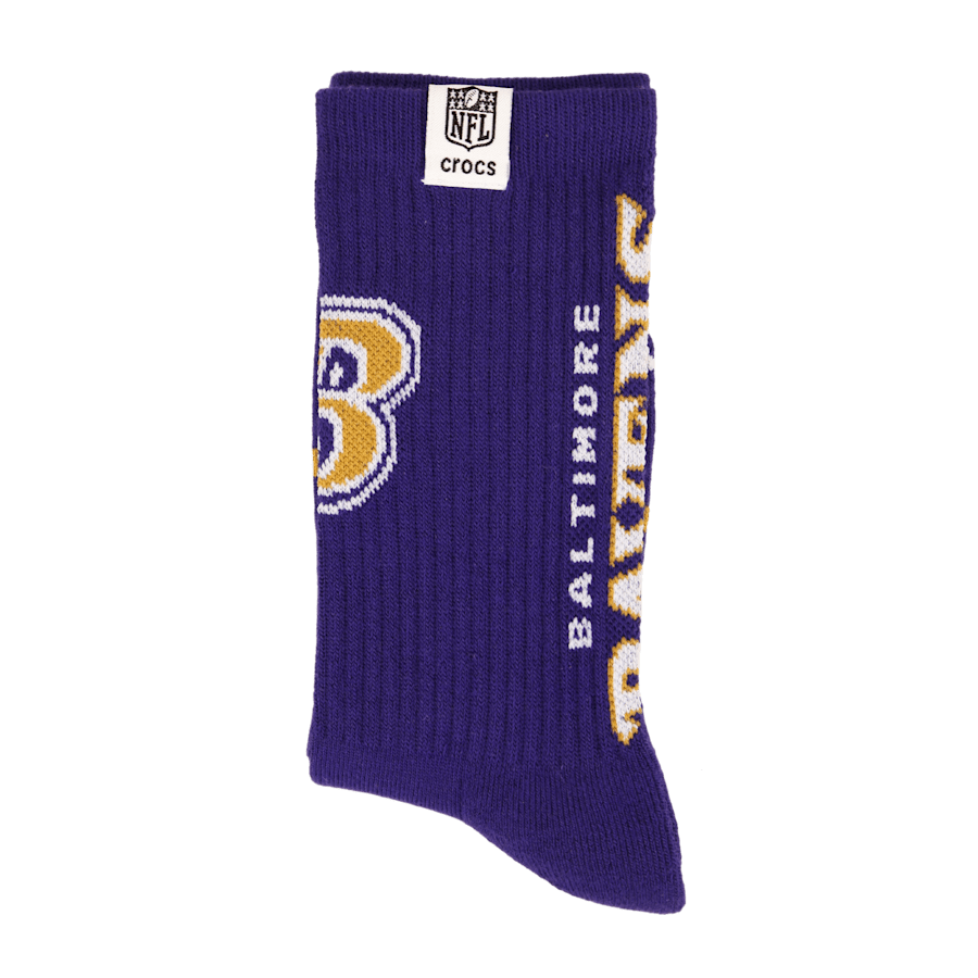 NFL Baltimore Ravens Crocs Socks - Crocs