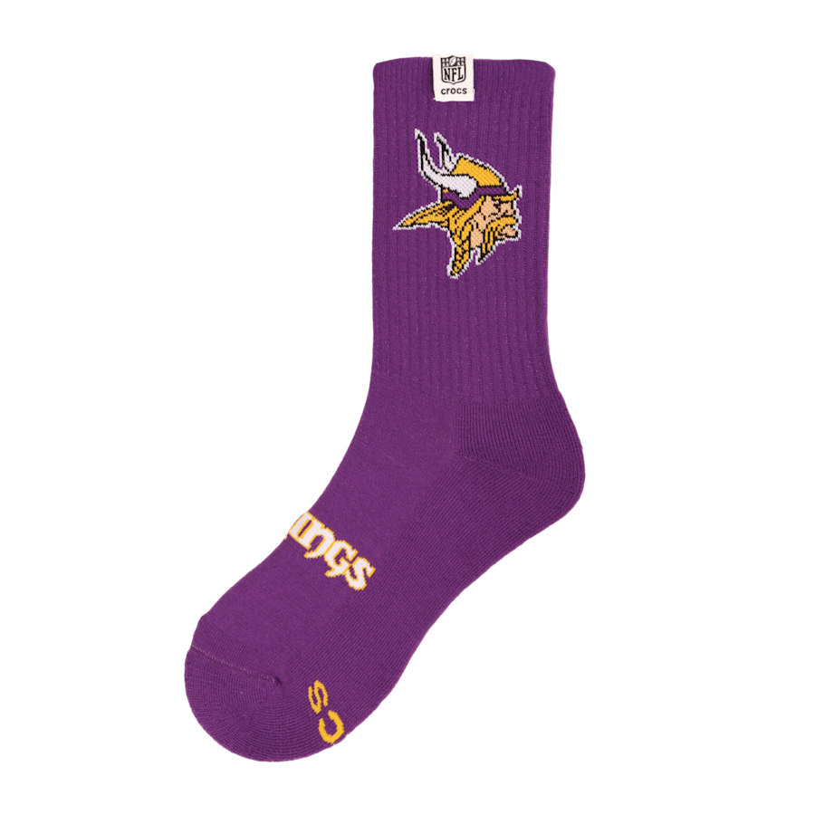 NFL Minnesota Vikings Crocs Socks - Crocs