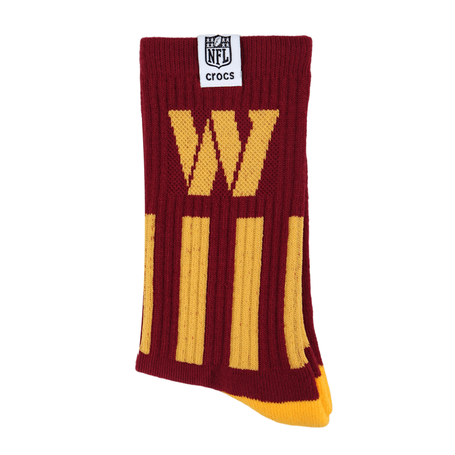 NFL Washington Commanders Crocs Socks - Crocs