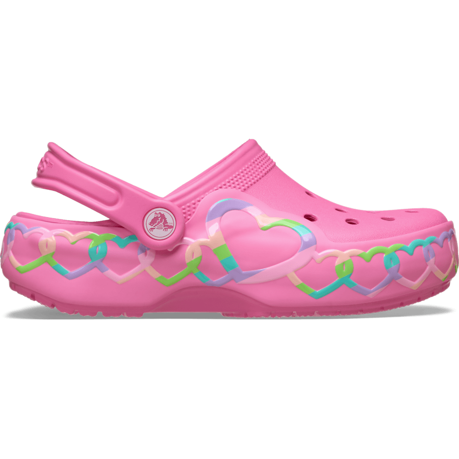 Kids' Classic Heart Lights Clog - Crocs
