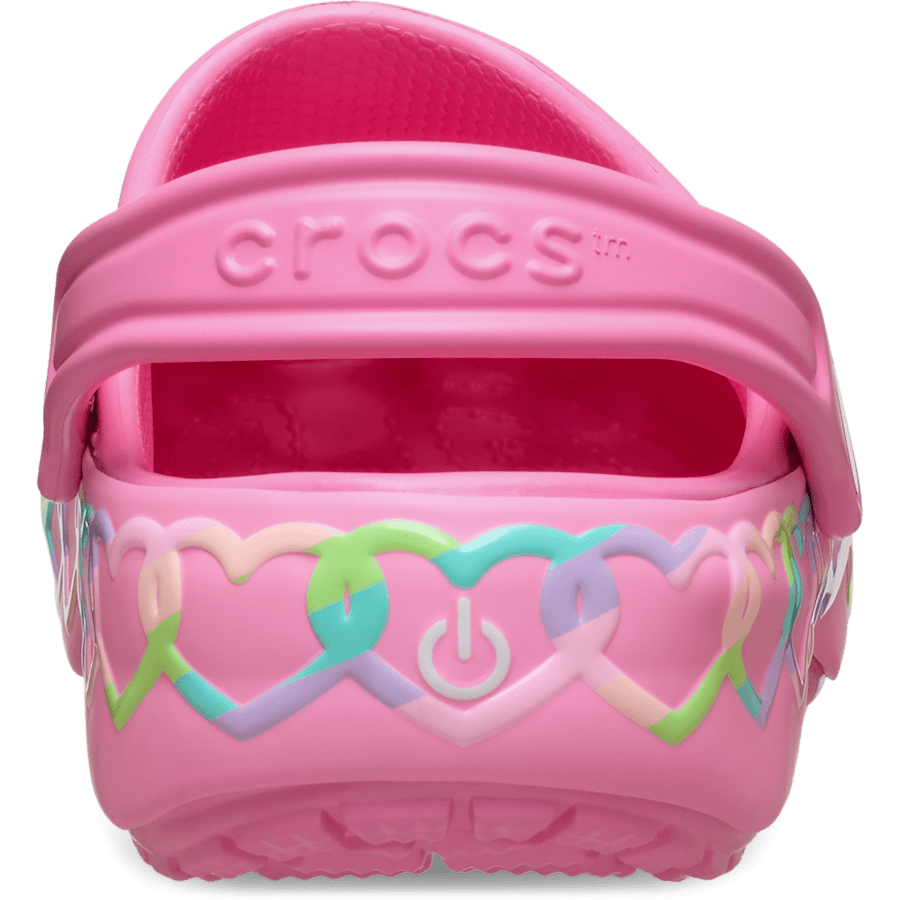 Kids' Classic Heart Lights Clog - Crocs