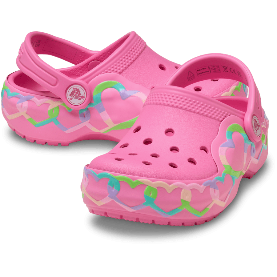 Toddler Classic Heart Lights Clog - Crocs