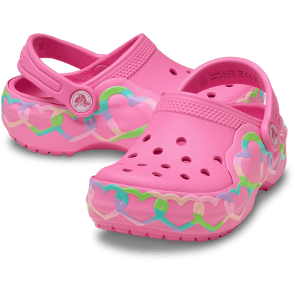 Toddler Classic Heart Lights Clog - Crocs