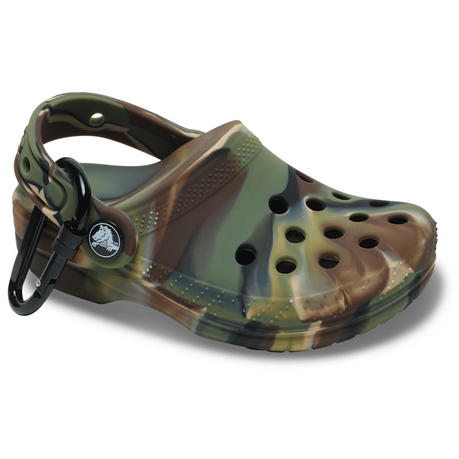 Classic Marbled Clog Pouch Bag Charm - Crocs