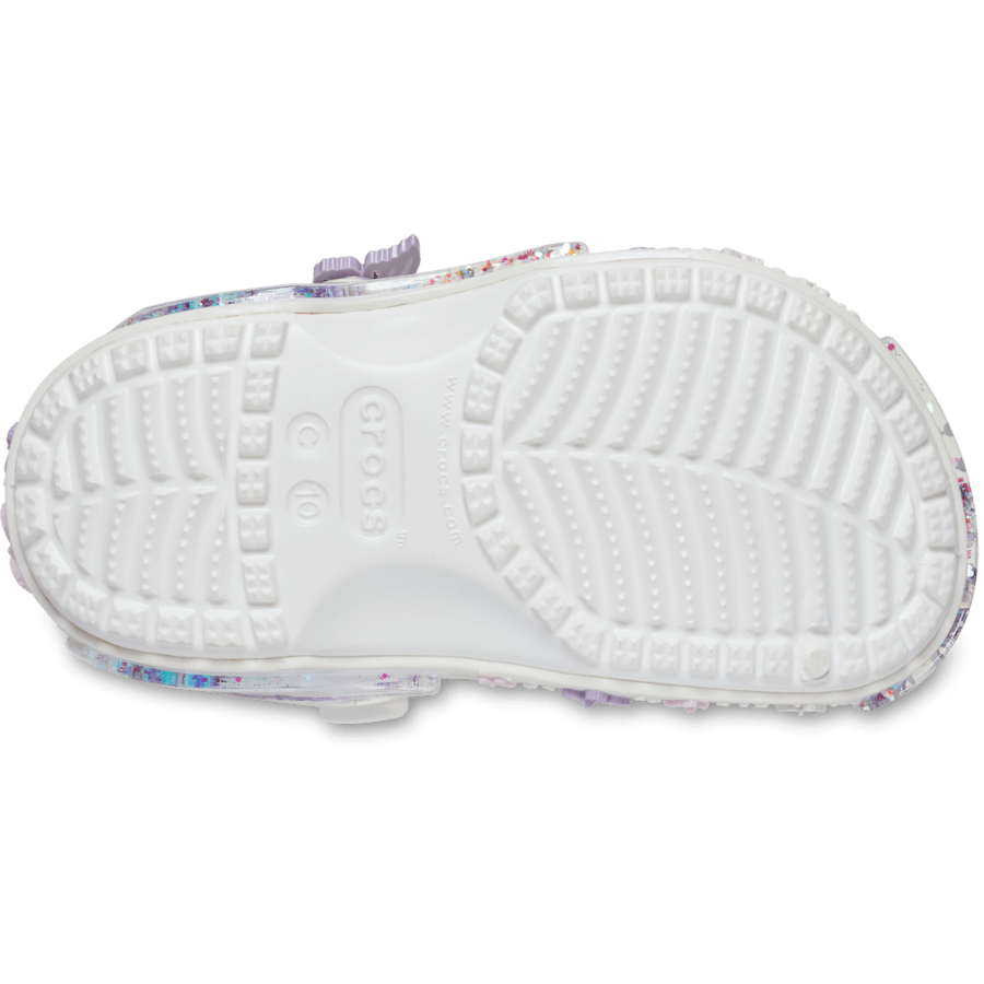 Toddler Classic Butterfly Sparkle Shaker Clog - Crocs