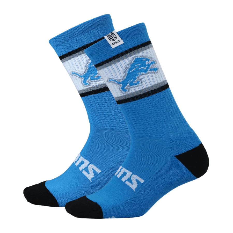 NFL Detroit Lions Crocs Socks
