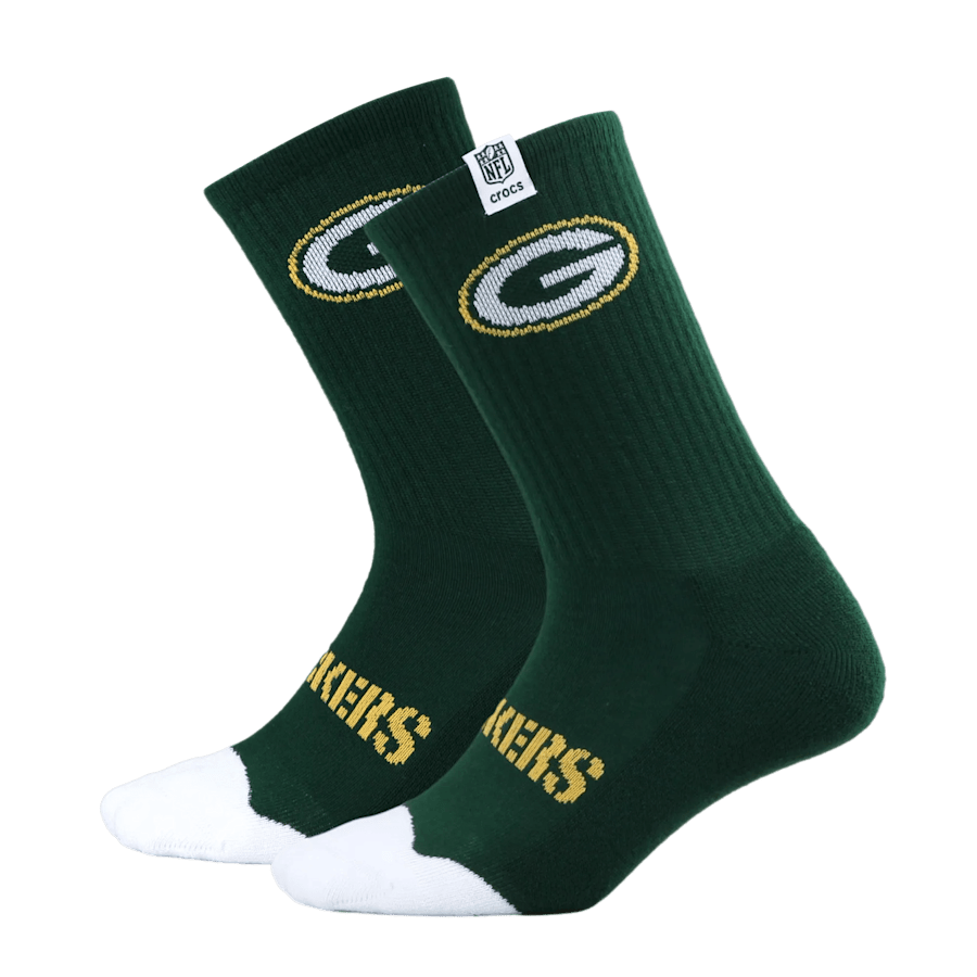 NFL Green Bay Packers Crocs Socks - Crocs