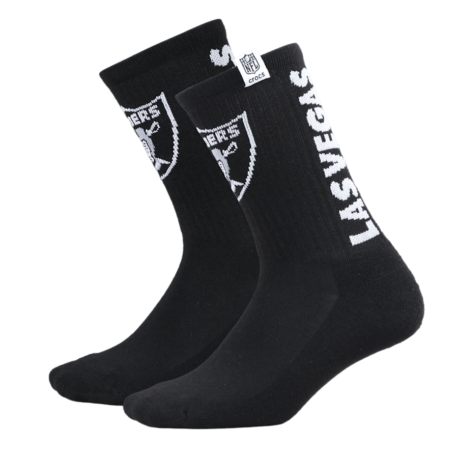 NFL Las Vegas Raiders Crocs Socks - Crocs