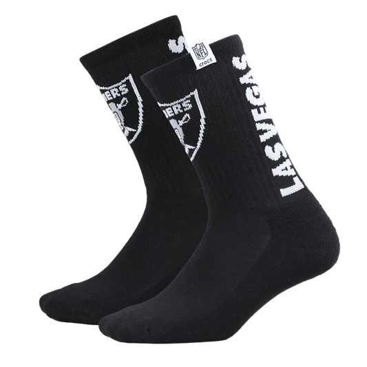 NFL Las Vegas Raiders Crocs Socks - Crocs