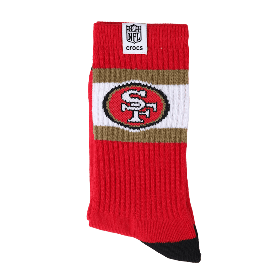NFL San Francisco 49ers Crocs Socks - Crocs