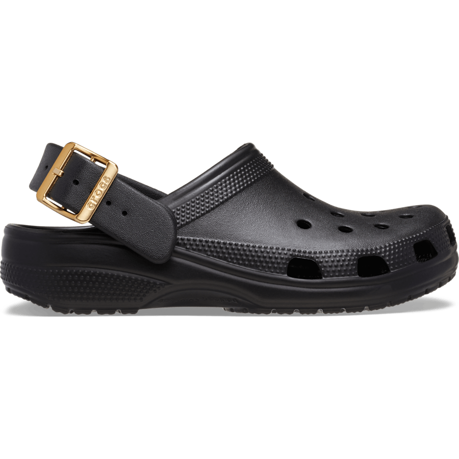Classic Metallic Buckle Clog - Crocs