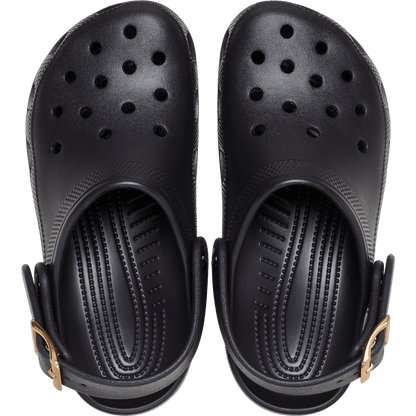 Classic Metallic Buckle Clog - Crocs