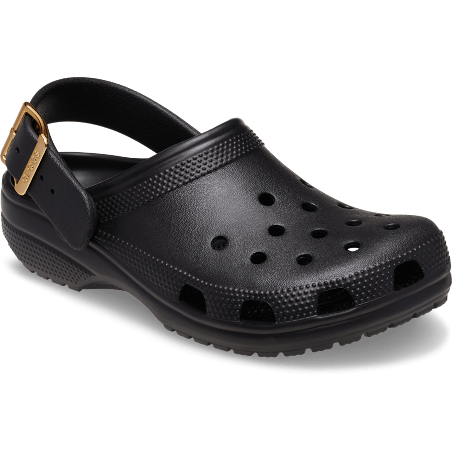 Classic Metallic Buckle Clog - Crocs