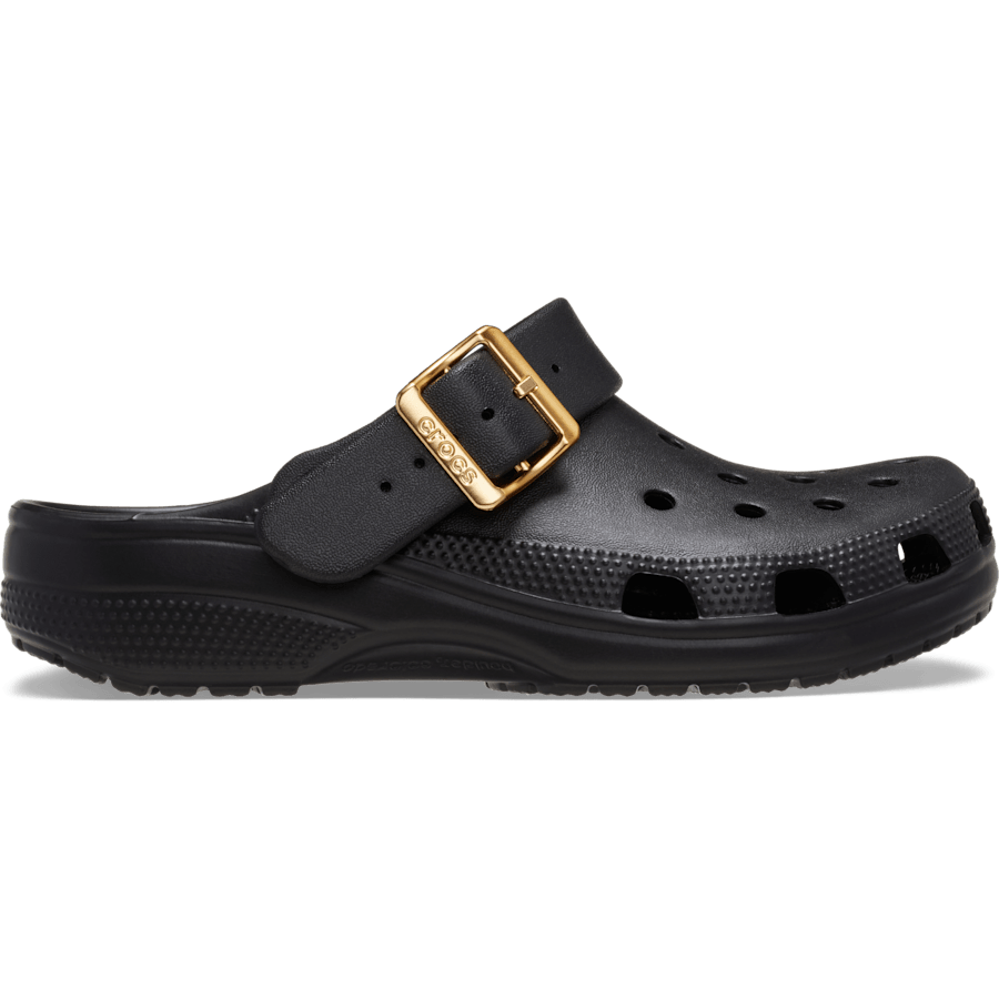 Classic Metallic Buckle Clog - Crocs