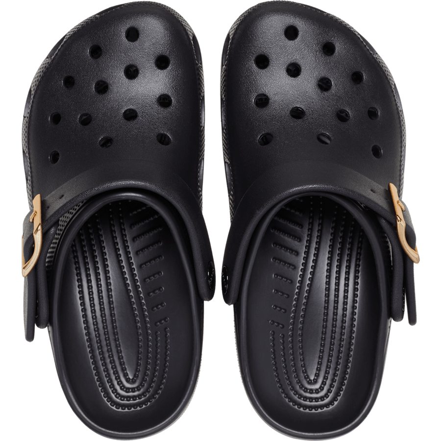 Classic Metallic Buckle Clog - Crocs