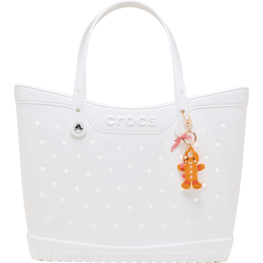 Gingerbread Man Bag Charm - Crocs